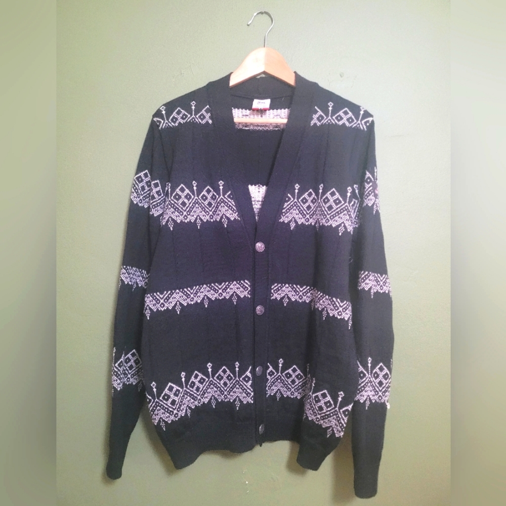 Dale of Norway Wool Cardigan Sweater – Men's Large – Made in Norway